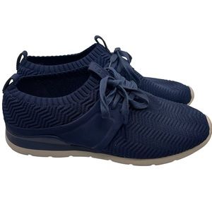 UGG Willows Knit Sneakers Slip On Comfort Shoe Navy Size 9 Womens